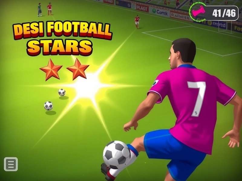 Desi Football Stars Gameplay Screenshot